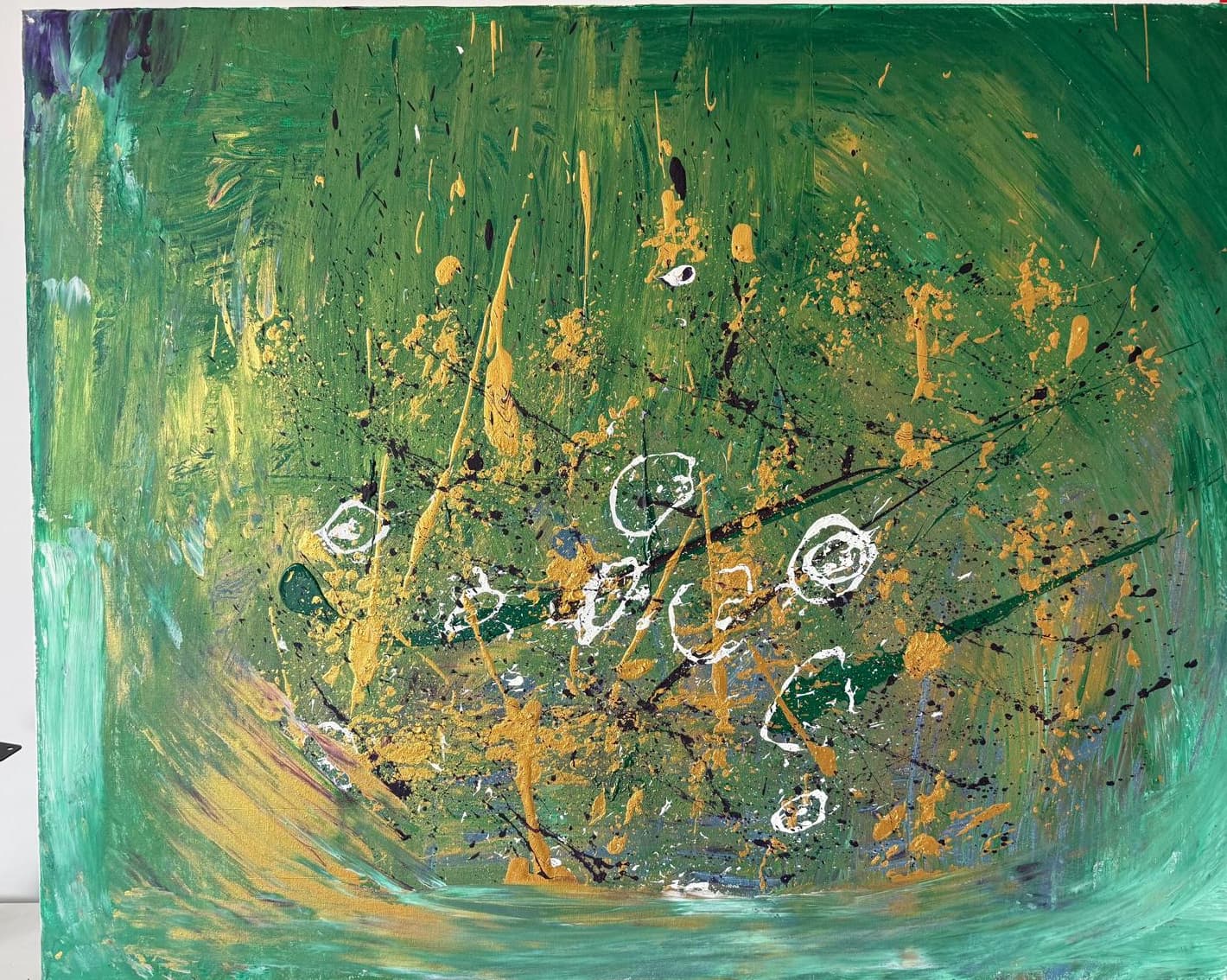 Untitled, —. Acrylic on canvas.