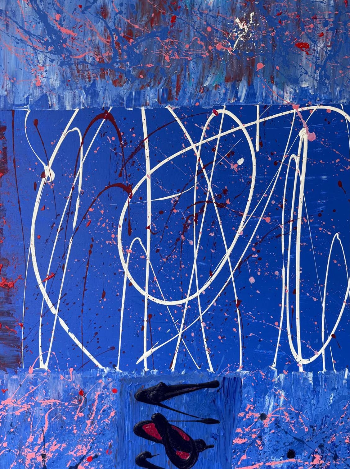 Untitled, —. Acrylic on canvas.
